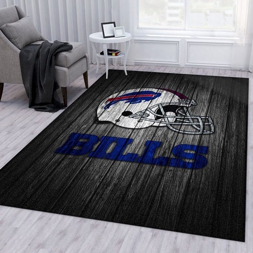 Deschea Buffalo Bills Nfl Logo Area Rug For Gift Rug Us