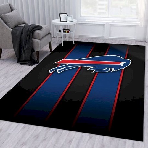 Deschea Buffalo Bills Nfl Rug Bedroom Rug Area Rug