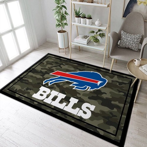 Deschea Buffalo Bills Nfl Team Logo Camo Style Nice Gift Rectangle