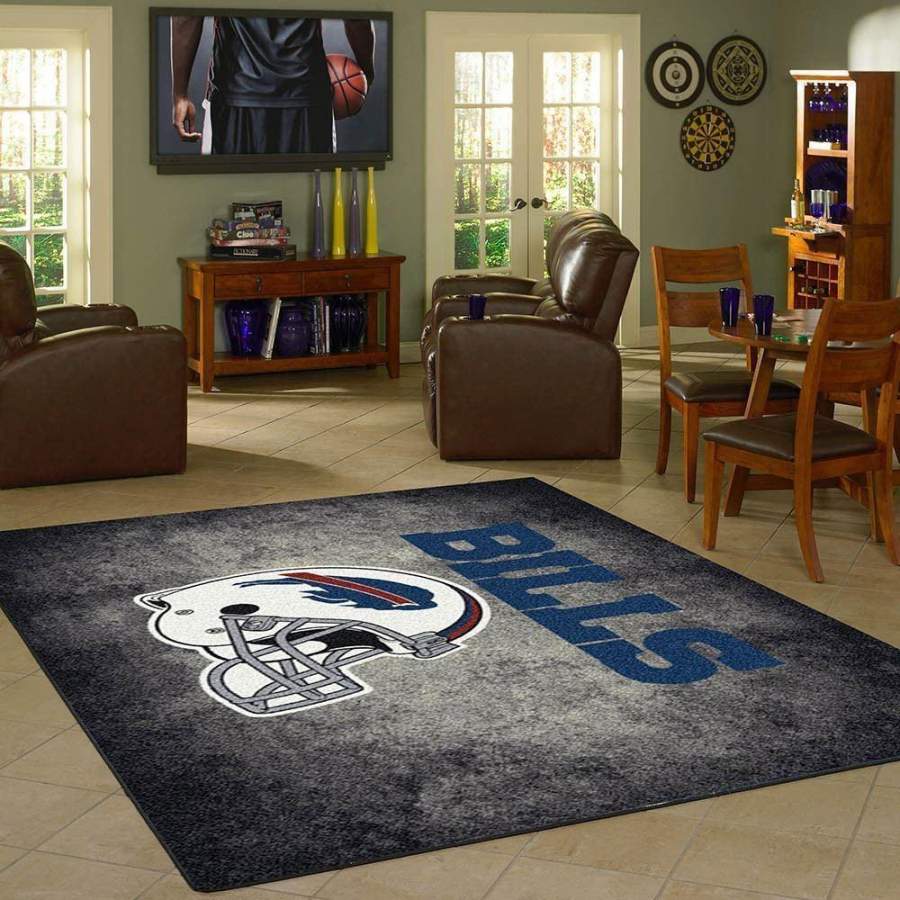 Deschea Buffalo Sabres Nhl Team Logo Camo Style Nice Gift Rectangle Area Rug