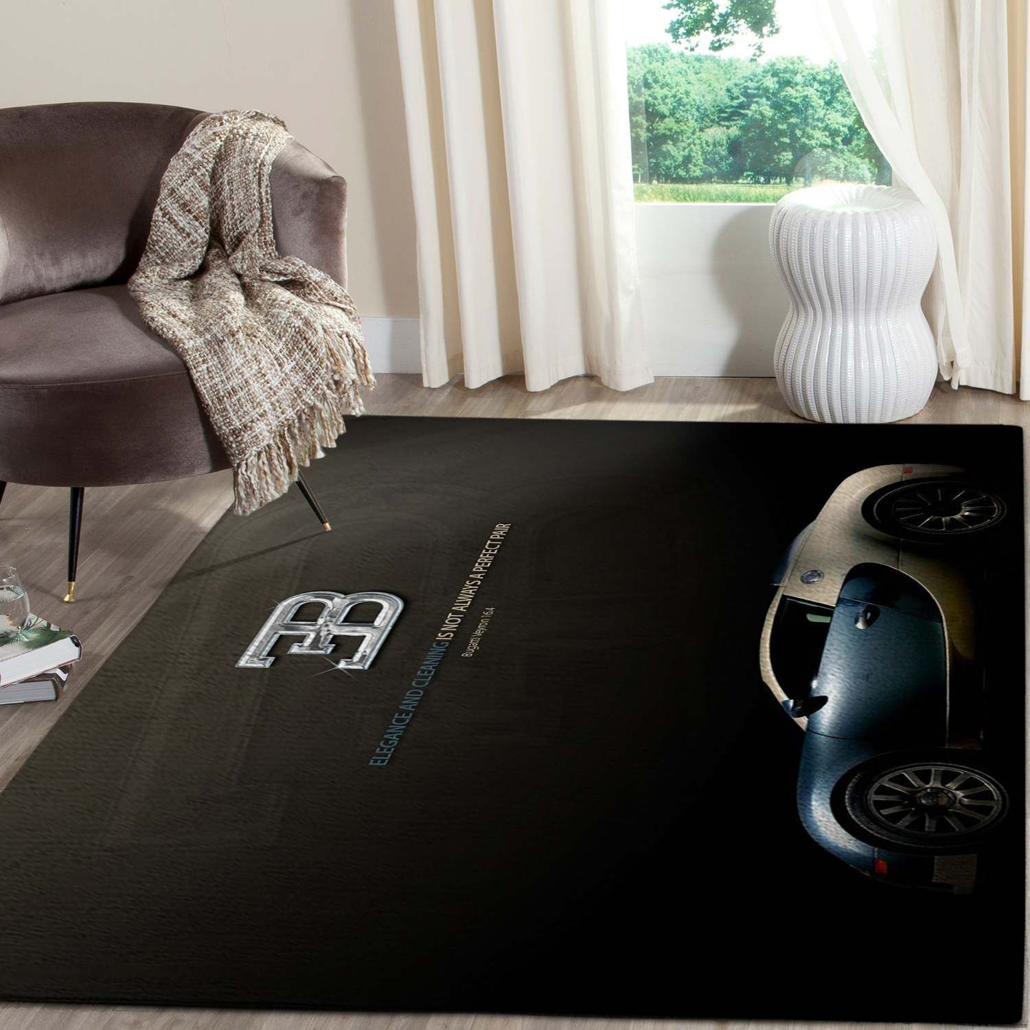 Deschea Bugatti Logo Supercars Area Rugs Fn131217