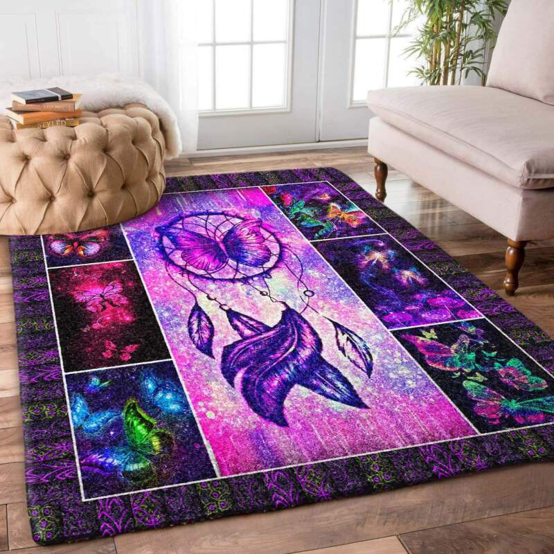 Deschea Butterfly Dreamcatcher Limited Edition Rug