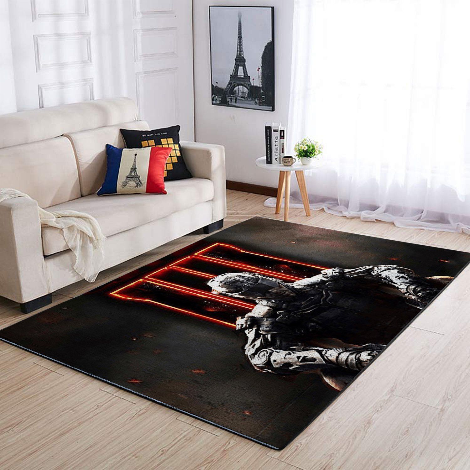 Deschea Call Of Duty Black Ops Area Rug Gaming Gamer V4280