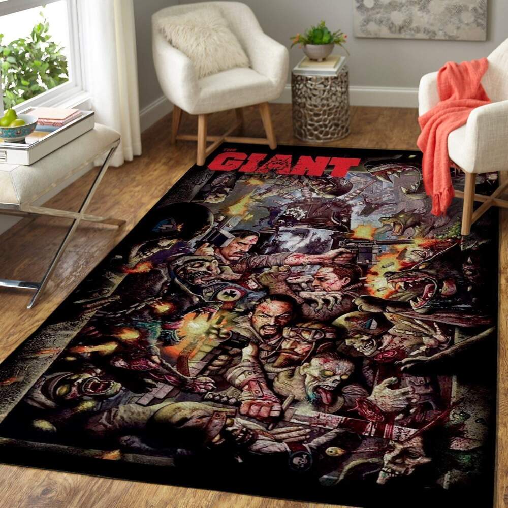 Deschea Call Of Duty Black Ops Area Rug Gaming Gamer V4281