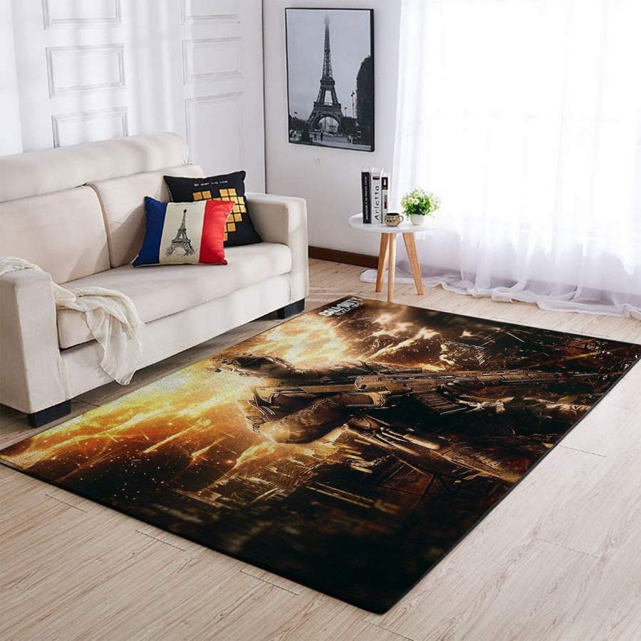 Deschea Call Of Duty Black Ops Area Rug Gaming Gfd 19091602