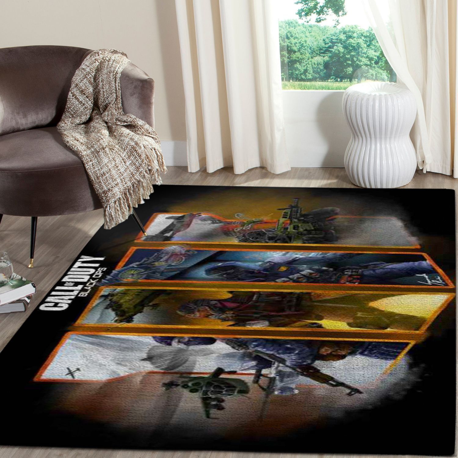 Deschea Call Of Duty Black Ops First Strike Area Rugs Fn160149