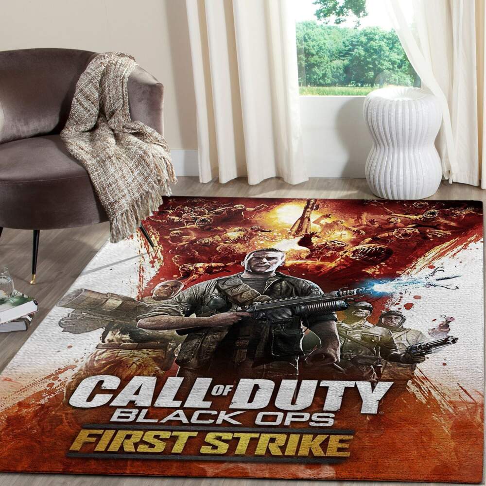 Deschea Call Of Duty Black Ops First Strike Area Rugs Fn160151