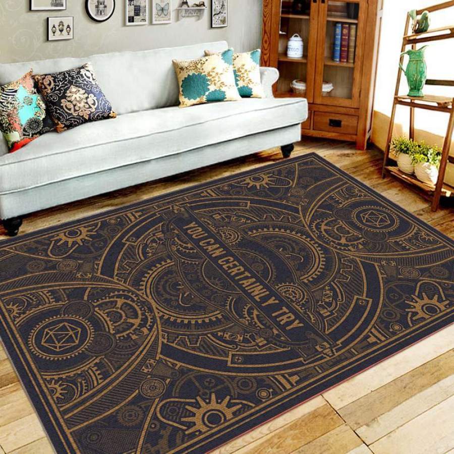 Deschea Captain America Area Rug Bedroom