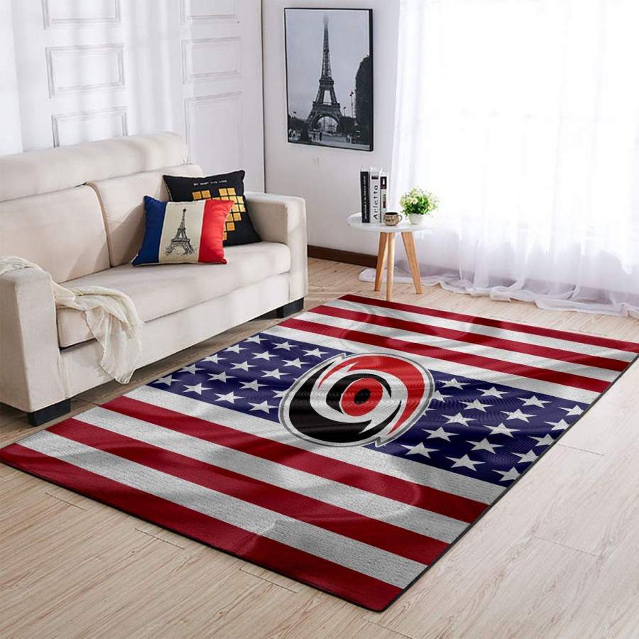 Deschea Carolina Hurricanes Area Rug Nhl Ofd 1912282