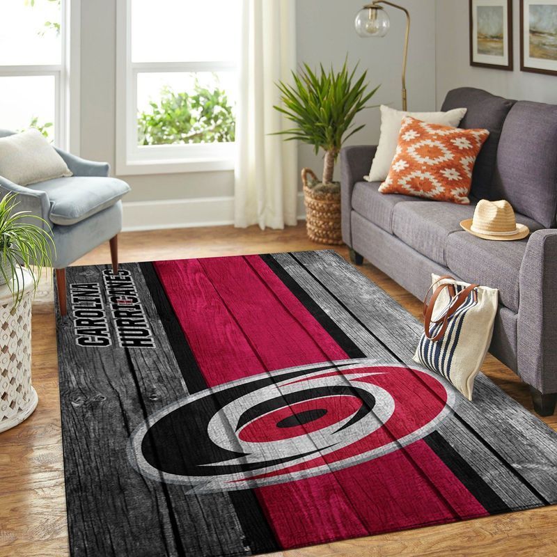 Deschea Carolina Hurricanes Nhl 5 Area Rug And