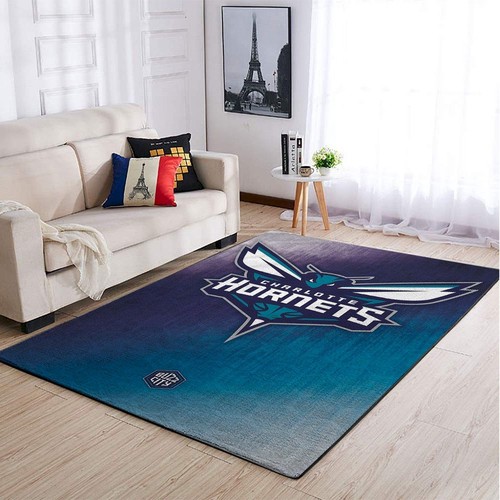 Deschea Carolina Panthers Area No2379 Rug Area Rug