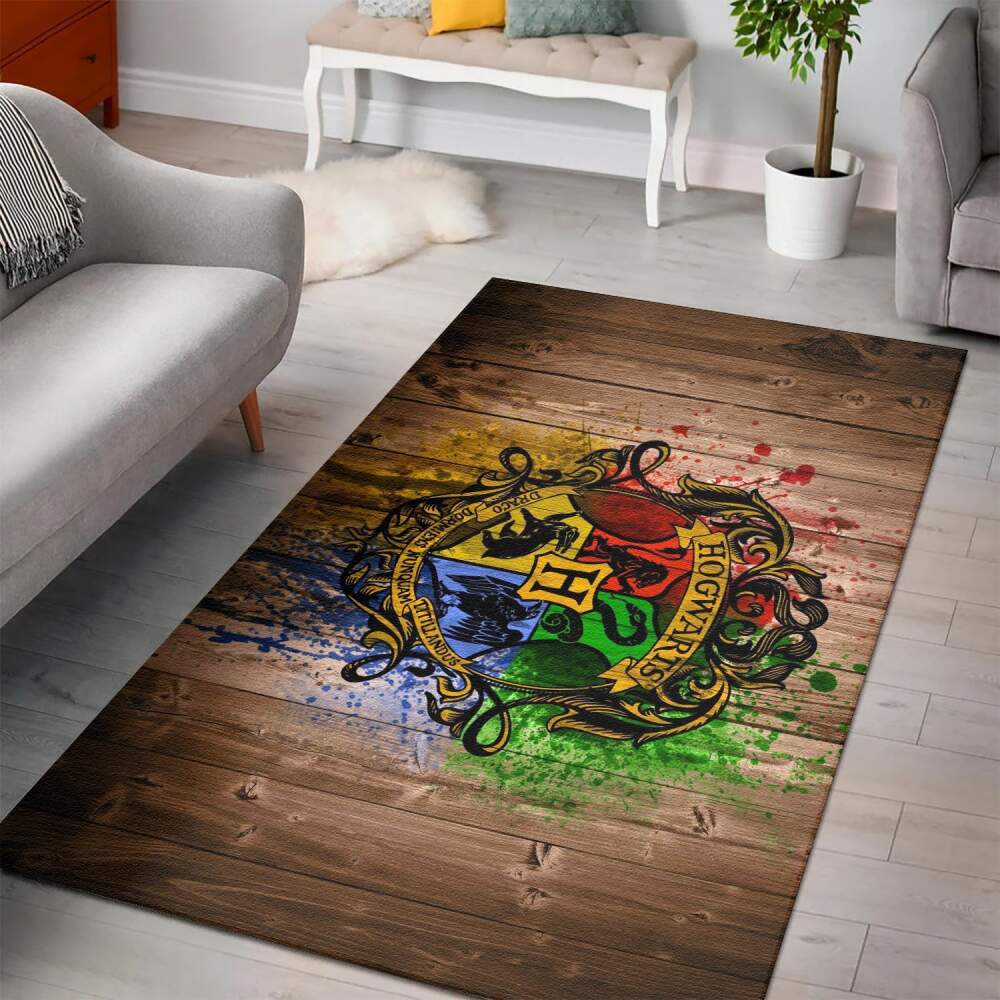 Deschea Carolina Panthers Area Rug Football Area Rug