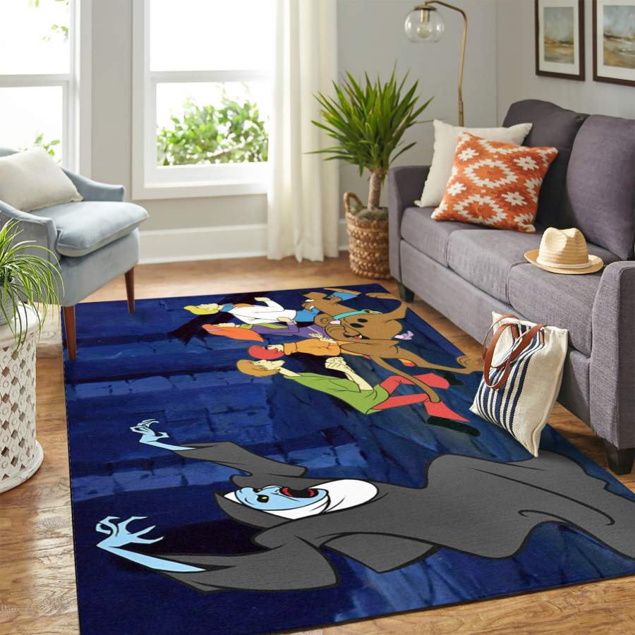 Deschea Carolina Panthers Inspired Rug Area Rug Living Sport Football League