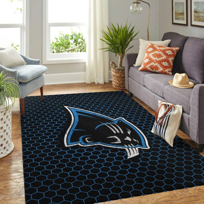 Deschea Carolina Panthers Living Room Area Rug