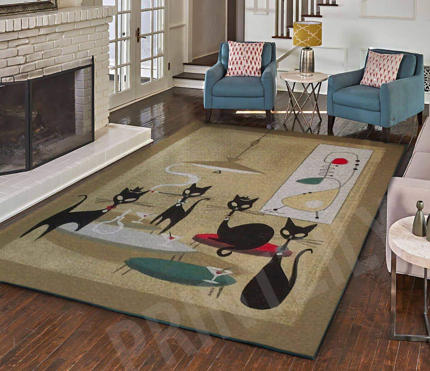 Deschea Cats Limited Edition Rug