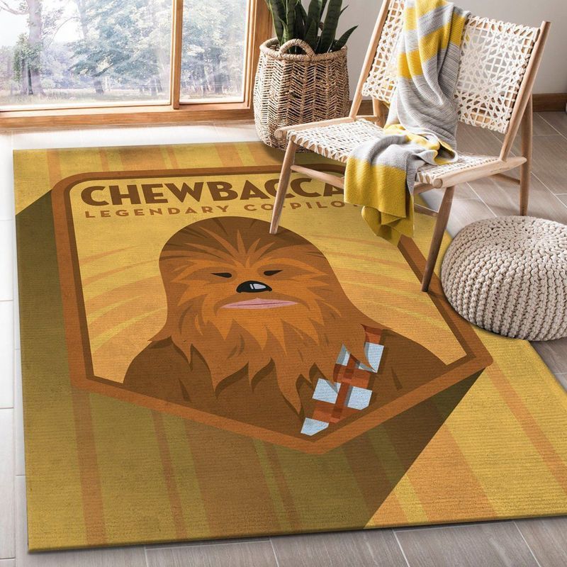 Deschea Chewbacca Star Wars Movie 1 Area Rug And