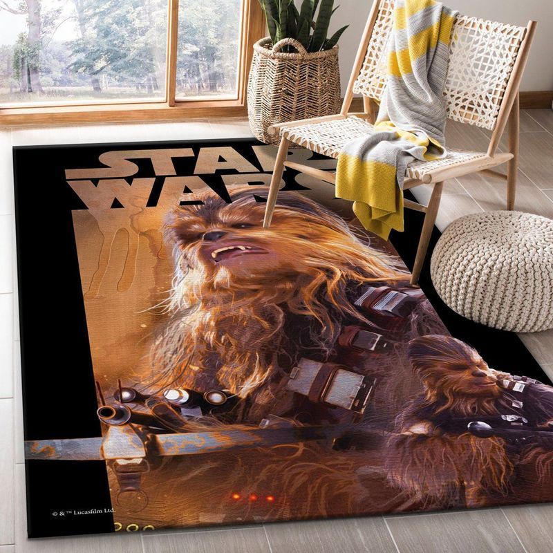 Deschea Chewbacca Star Wars Movie 2 Area Rug And