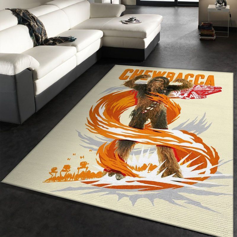 Deschea Chewbacca Star Wars Movie Rug Star Wars Funky Explosions Area Rug And