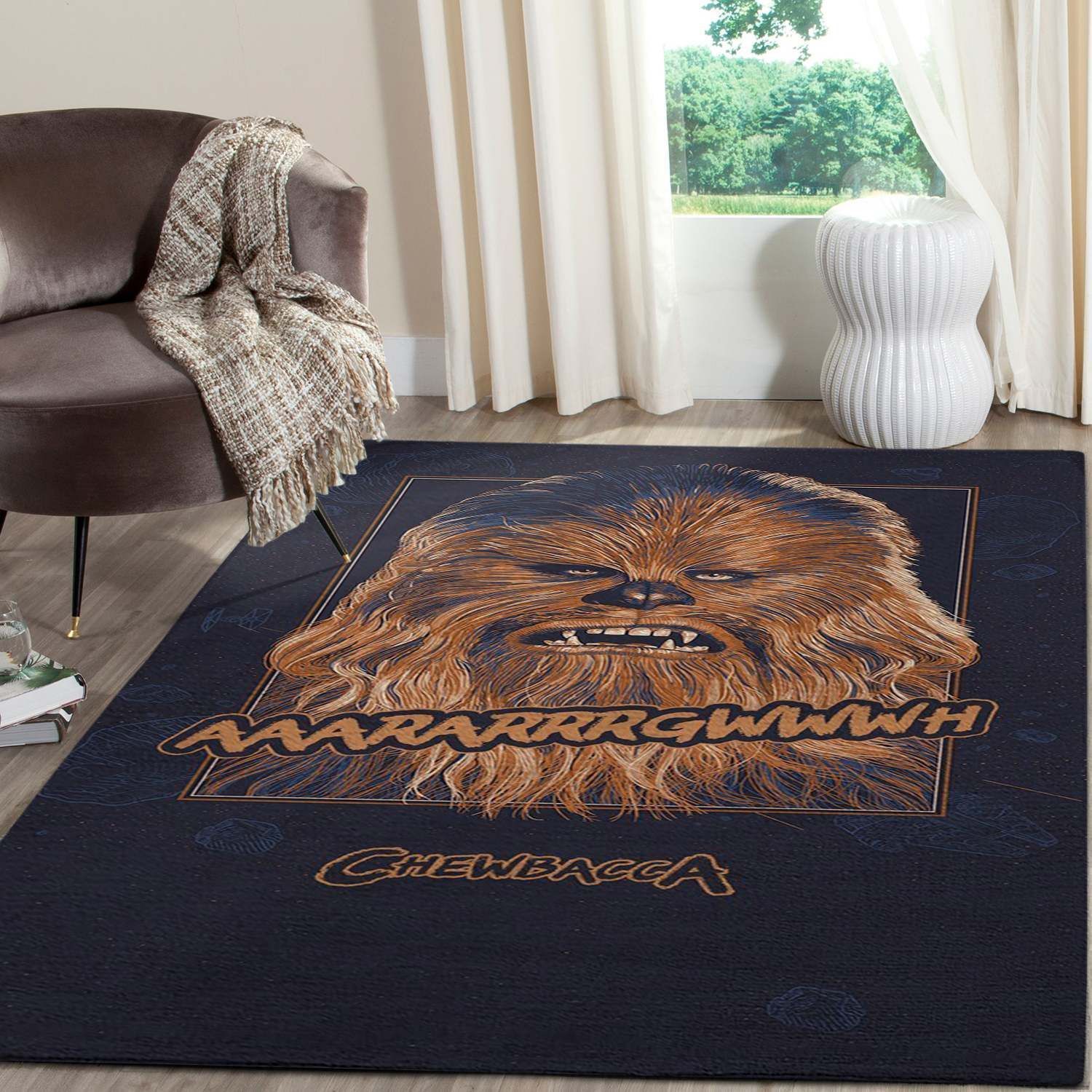 Deschea Chewbacca Star Wars Movies Area Rugs Fn271216