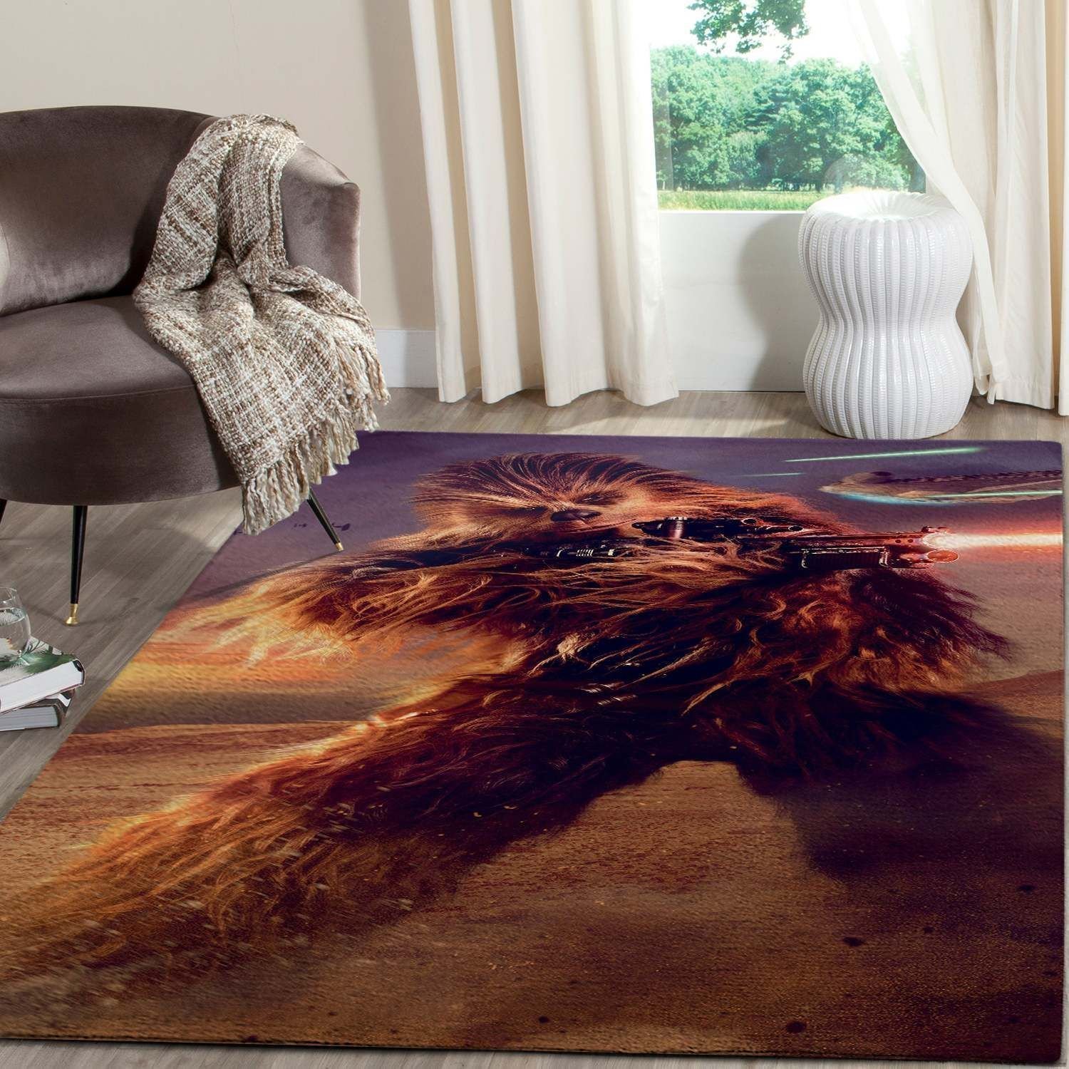 Deschea Chewbacca Star Wars Movies Area Rugs Fn271219