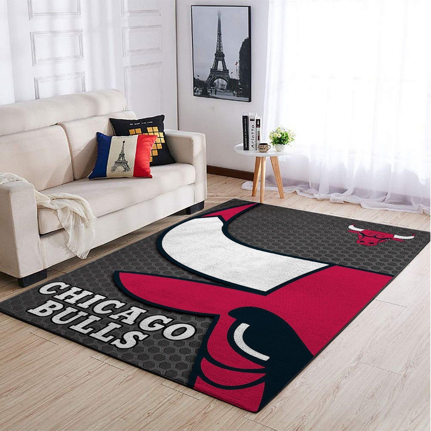 Deschea Chicago Bulls Living Room Area Rug