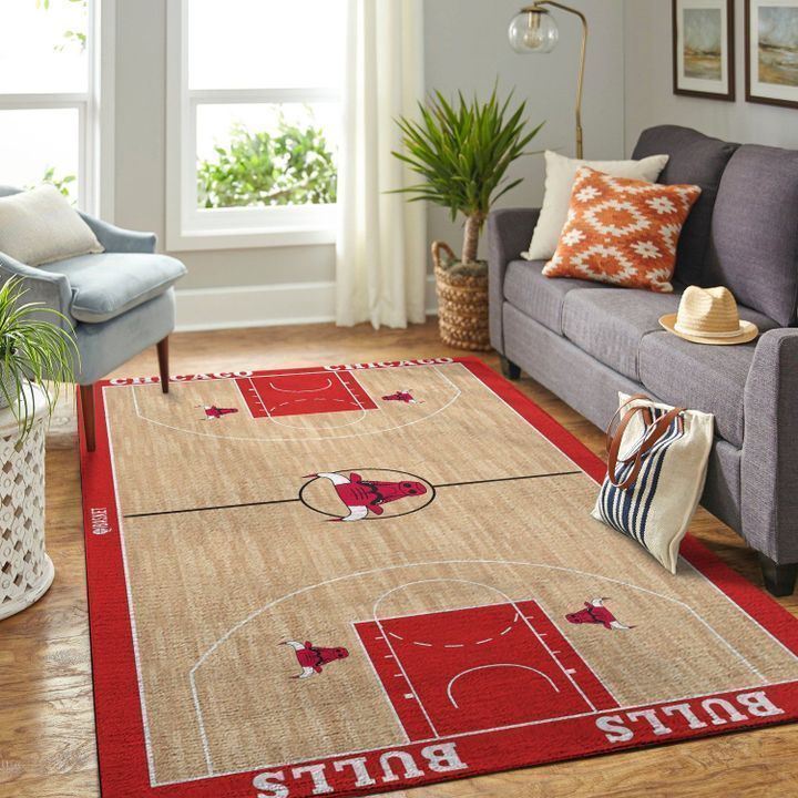 Deschea Chicago Bulls Living Room Area Rug