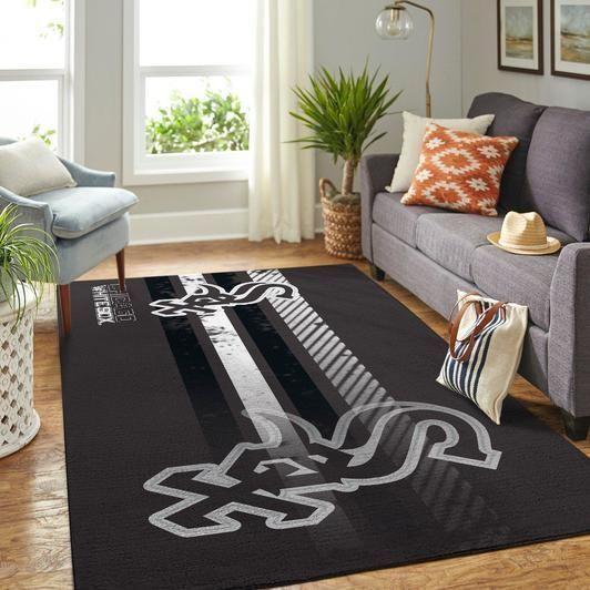 Deschea Chicago White Sox Area Rug Mlb Baseball Team Logo V617