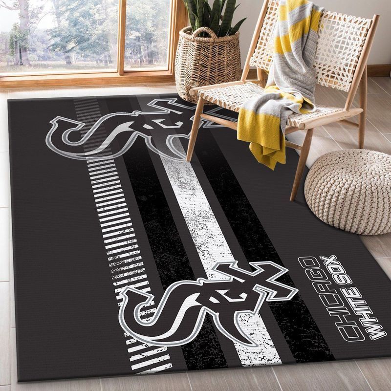 Deschea Chicago White Sox Mlb 11 Area Rug And