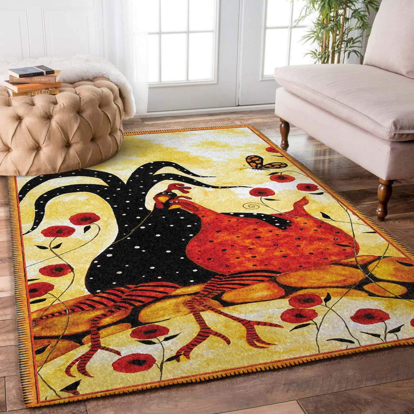 Deschea Chicken Limited Edition Rug