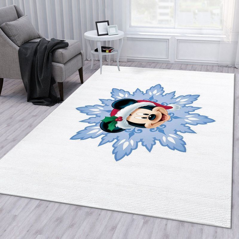 Deschea Christmas Disney Holiday Christmas Area Rug  Bed Room Regtangle