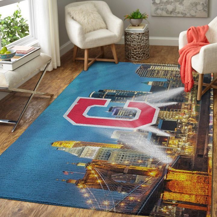 Deschea Cleveland Indians Living Room Area Rug