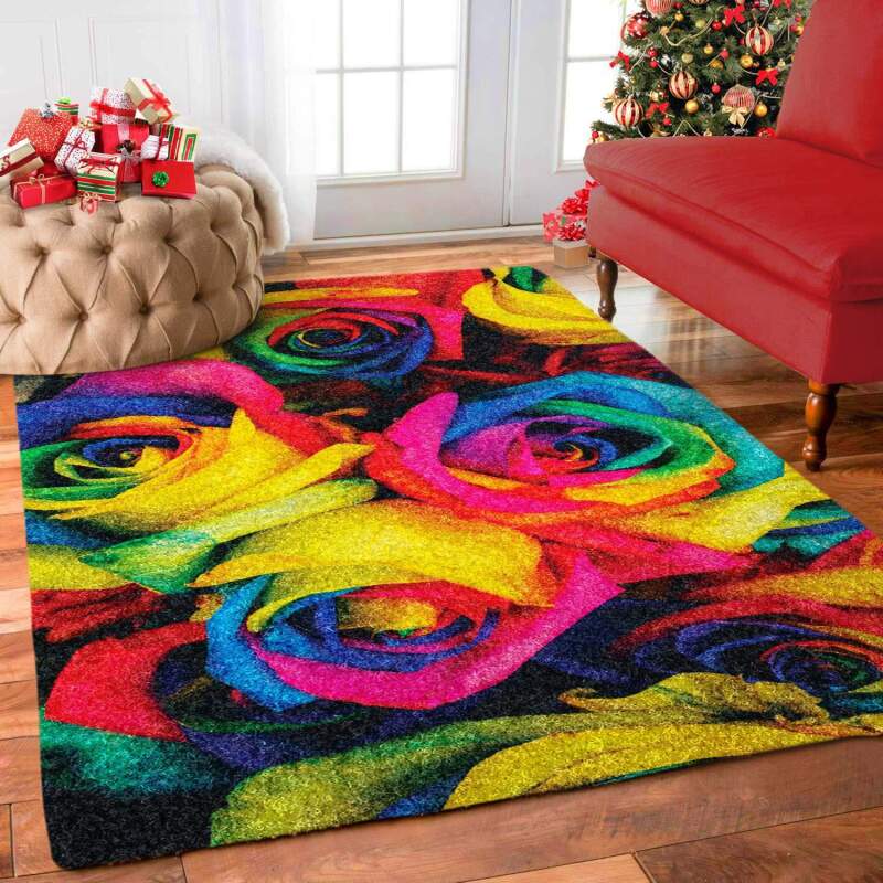 Deschea Colorful Rose Limited Edition Rug