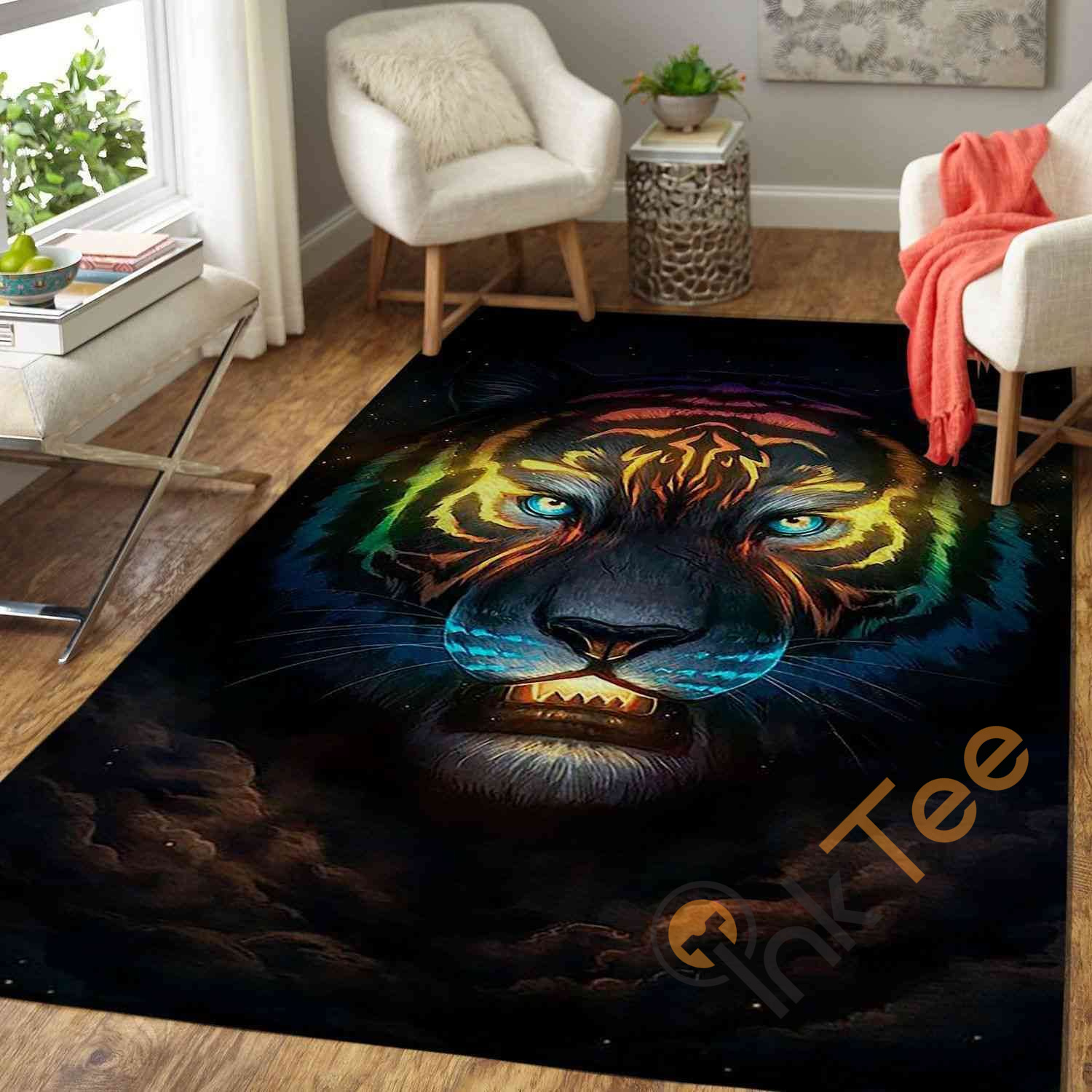 Deschea Colorsoul Tiger Area Rug