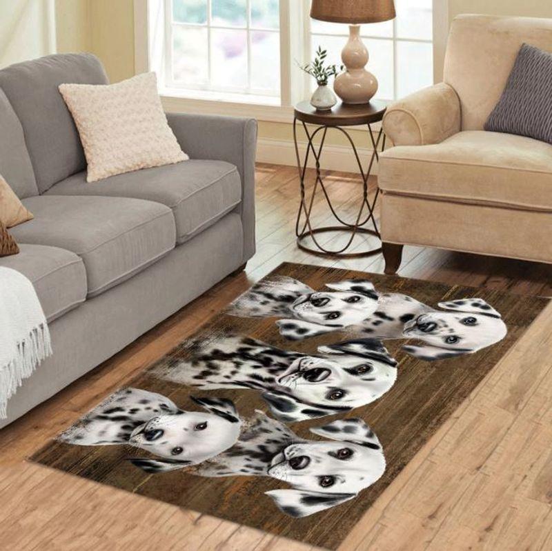 Deschea Cute Dalmatian Rectangle Limited Edition Rug