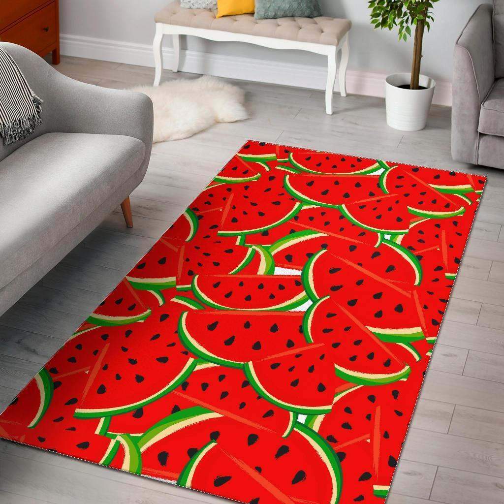 Deschea Cute Watermelon Pieces Limited Edition Rug