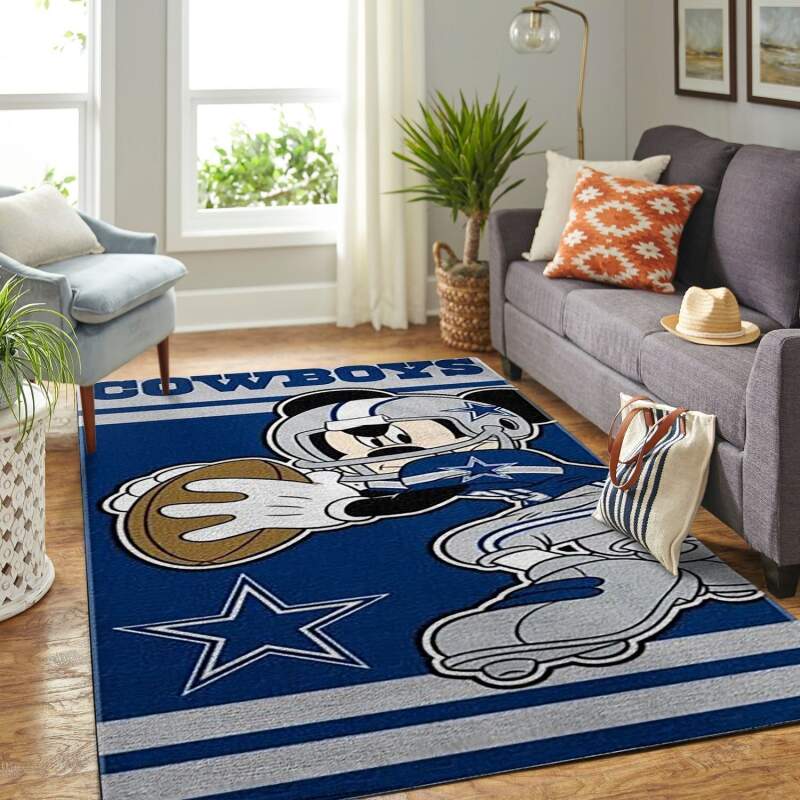 Deschea Dallas Cowboys Living Room Area Rug