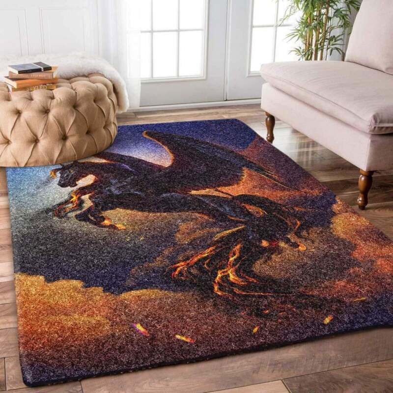 Deschea Dark Pegasus Limited Edition Rug