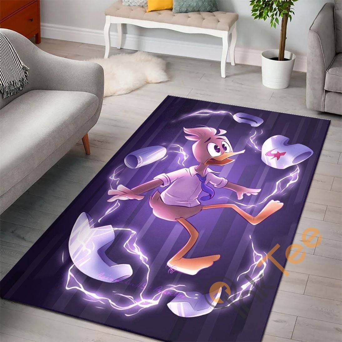 Deschea Darkwing Duck Disney Living Room Movies The Us Decor Floor Rug