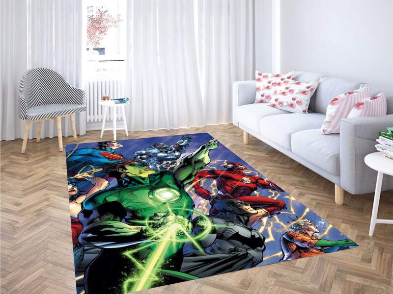 Deschea Dc Comics Character Carpet Rug