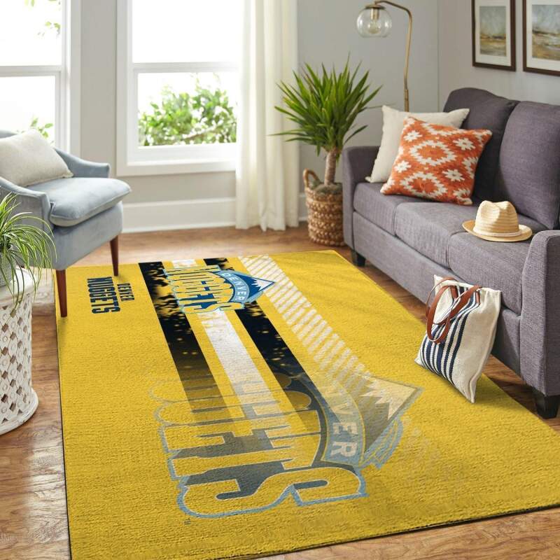 Deschea Denver Nuggets Living Room Area Rug