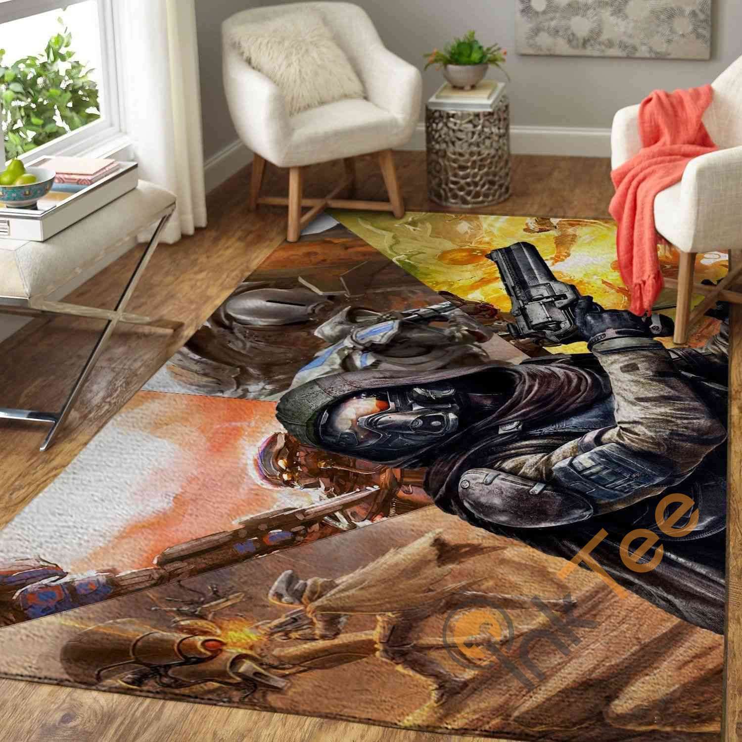 Deschea Destiny hunter Area Rug