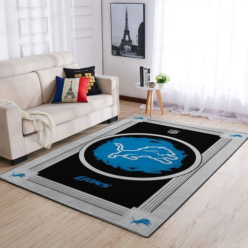 Deschea Detroit Lions Living Room Area Rug