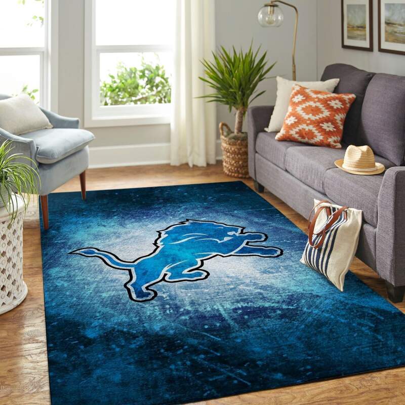 Deschea Detroit Lions Living Room Area Rug