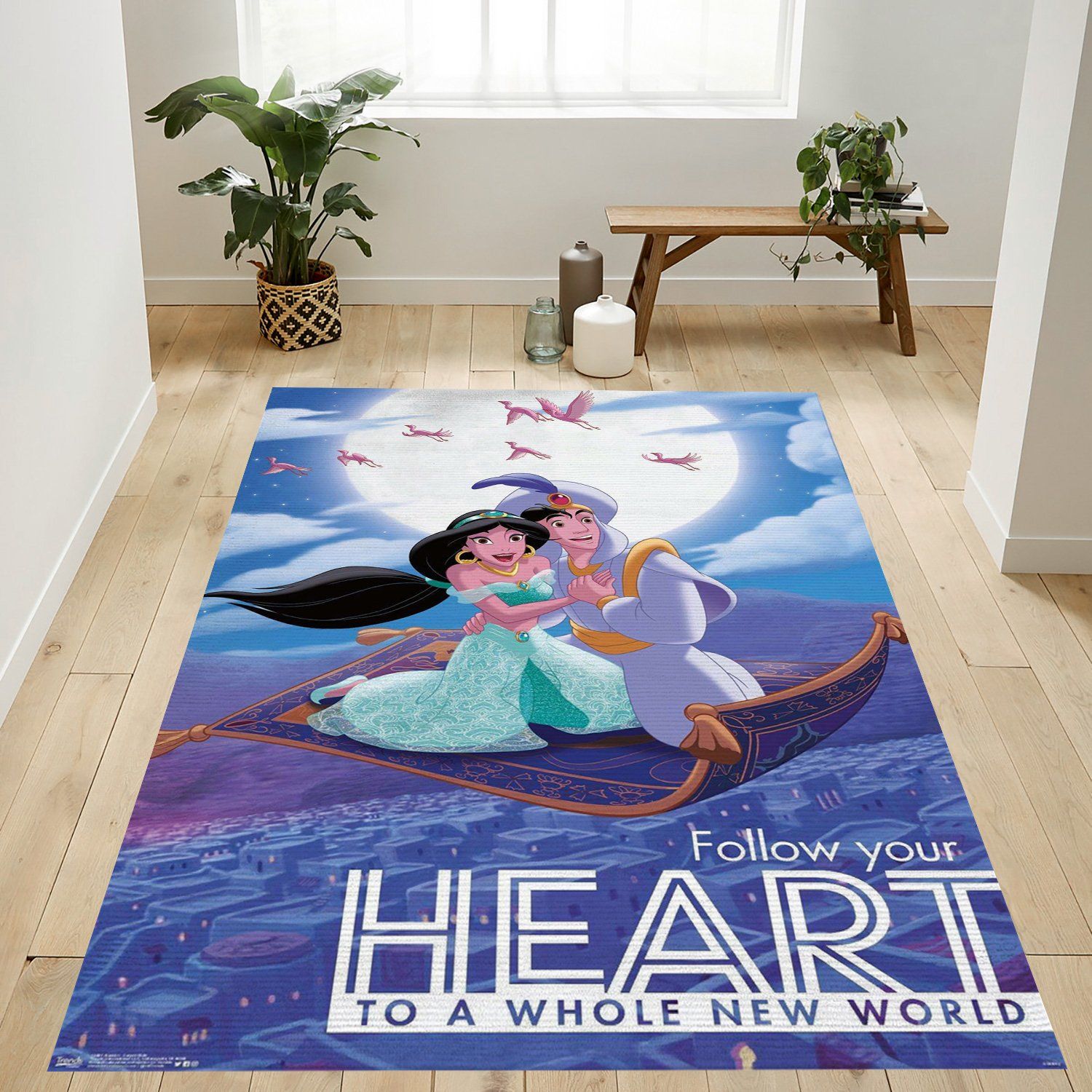 Deschea Disney Characters Area Limited Edition Rug