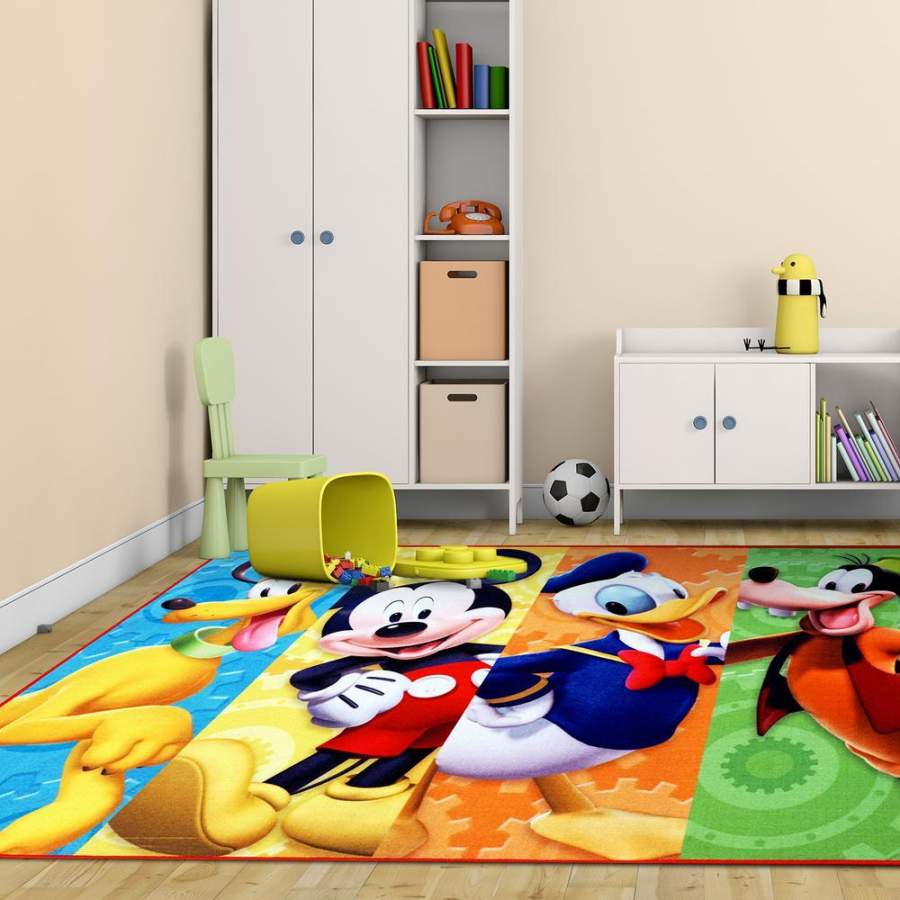 Deschea Disney Area Rug Bedroom