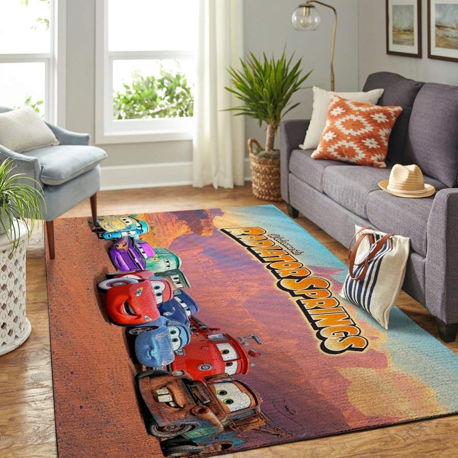 Deschea Disney Cars Area Rug Disney Cartoons Ofd 1912122