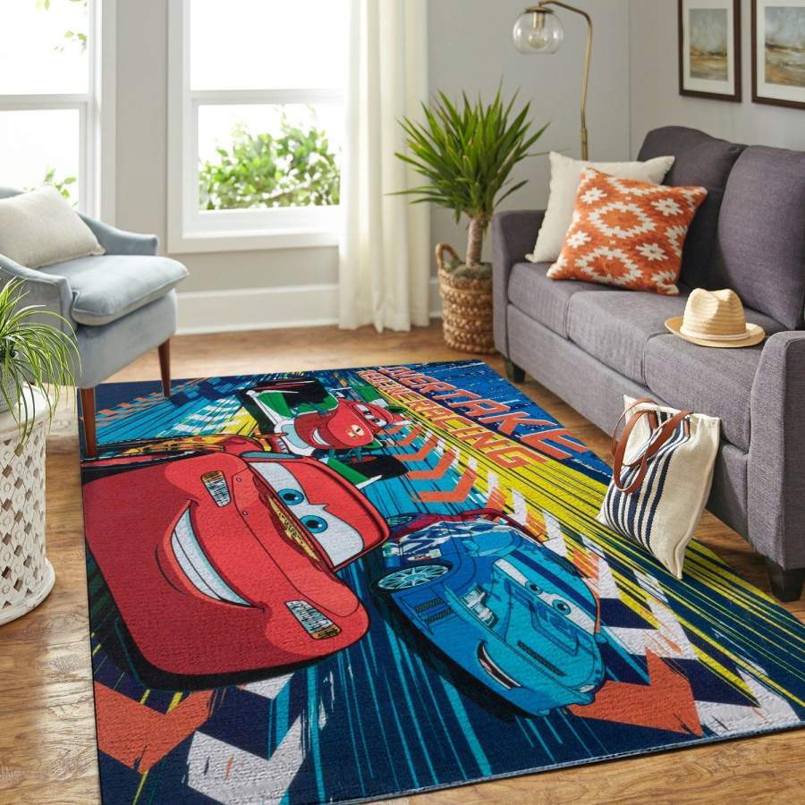 Deschea Disney Cars Area Rug Disney Cartoons Ofd 1912128