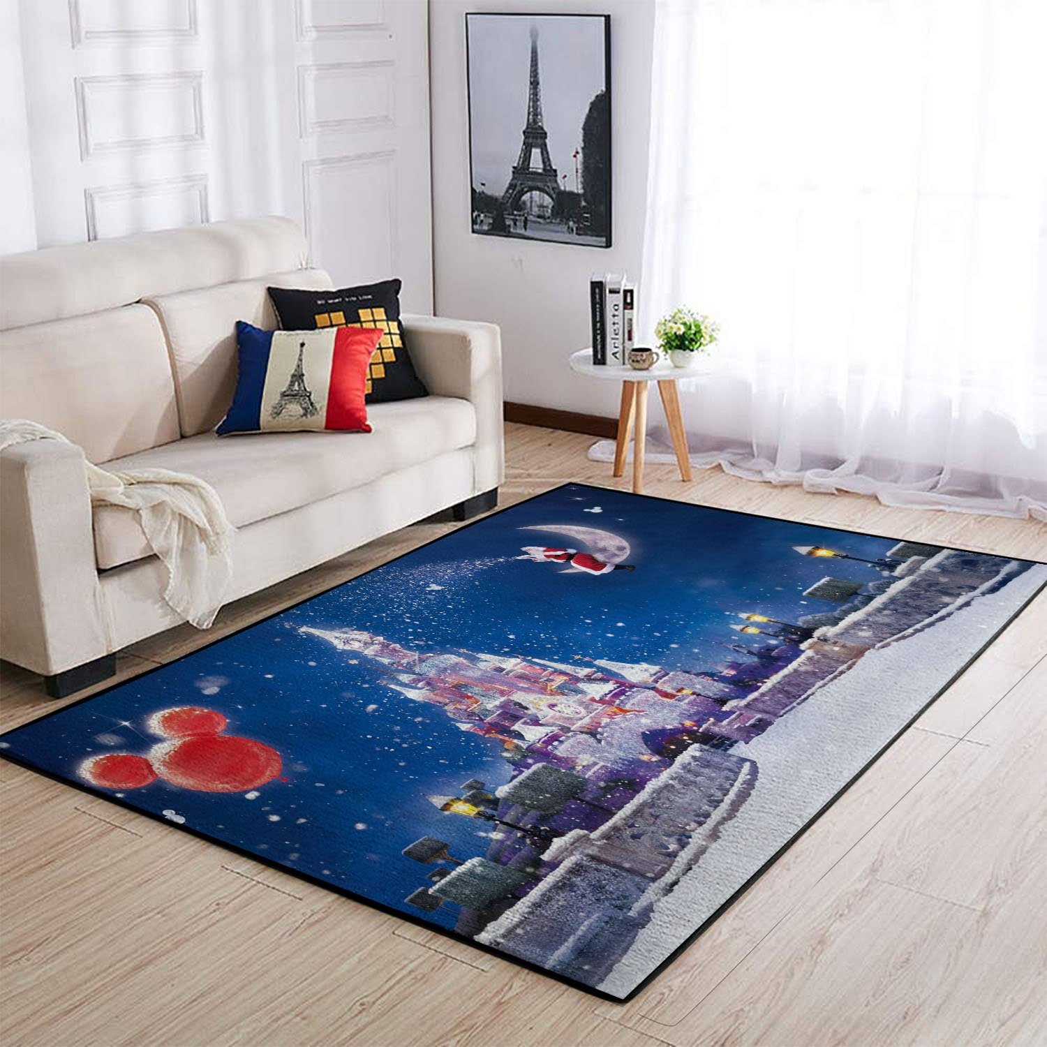 Deschea Disney Castle Area Rug