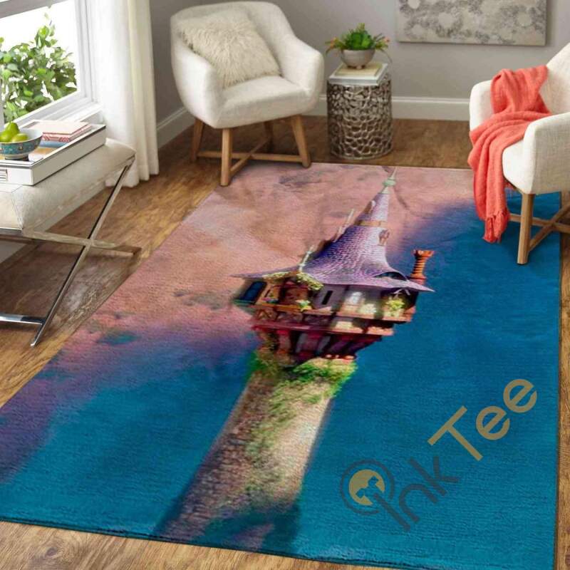 Deschea Disney Castle Area Rug