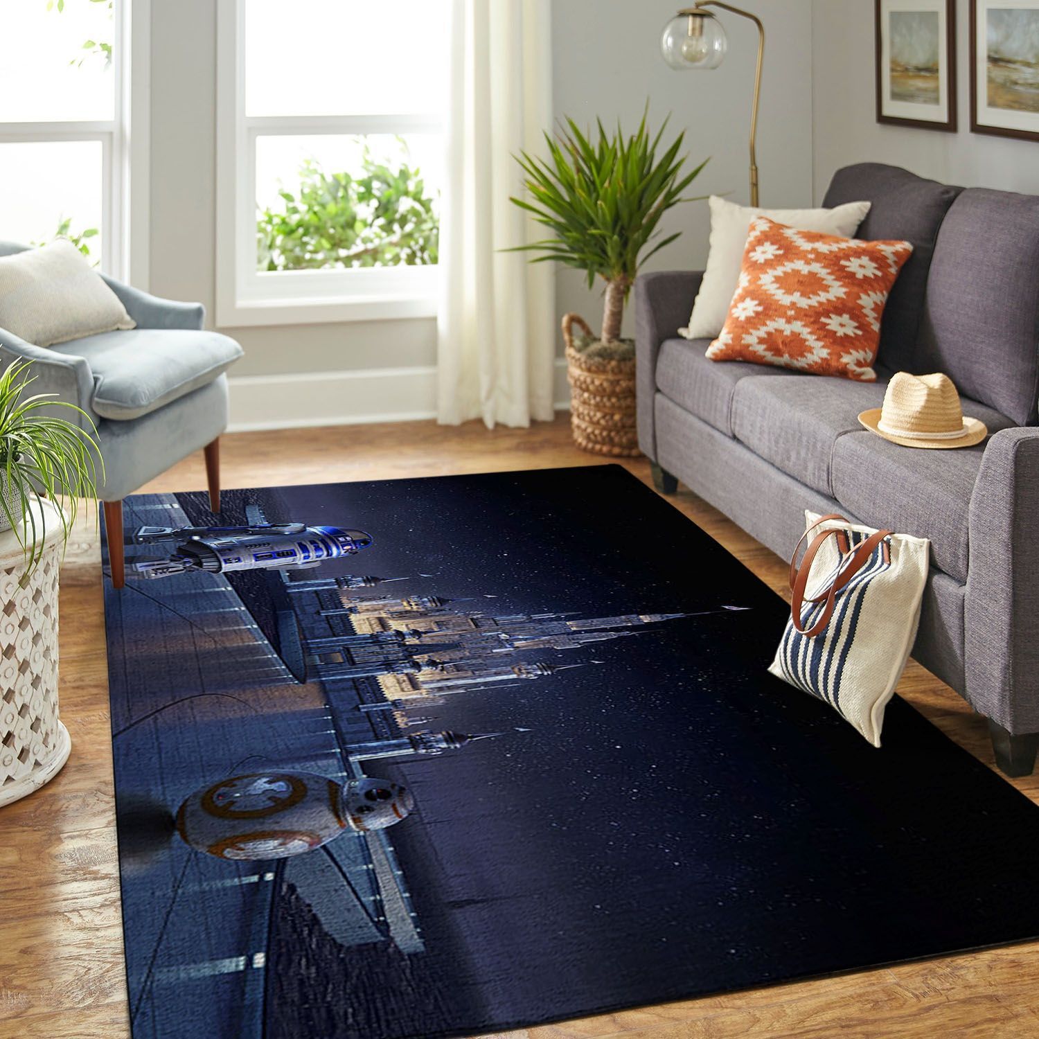 Deschea Cars-disney Movie Living Room Area Rug